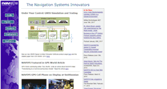 Desktop Screenshot of navsys.com